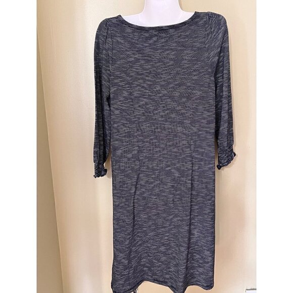 Talbots Petite Womens Striped Dress  Size MP Medium Petite - Picture 3 of 10